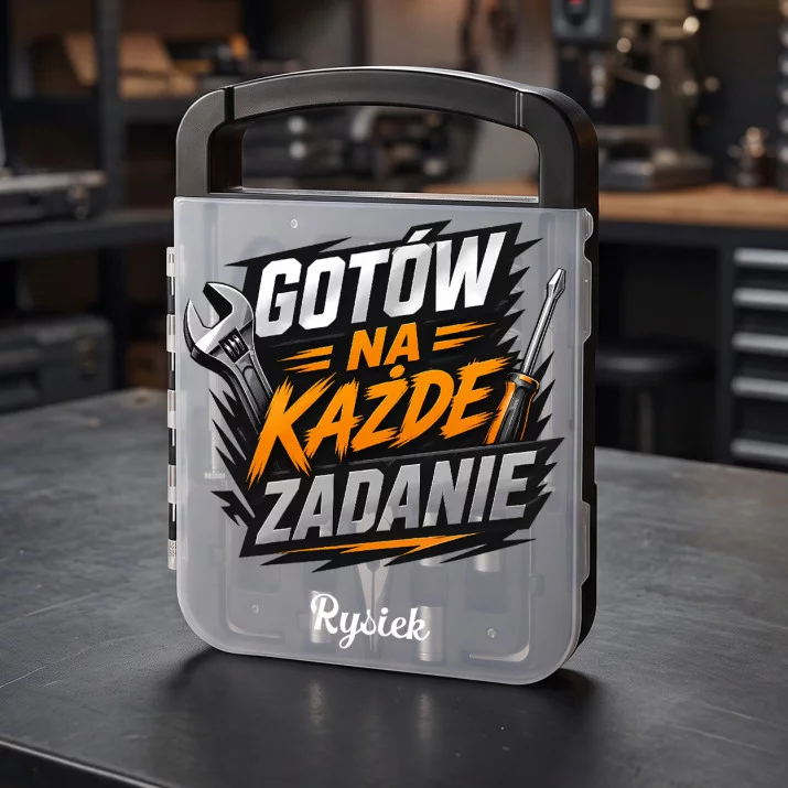 Zestaw Narzędzi Dla Faceta Prezent Dla Mężczyzny: Stalowy Warsztat