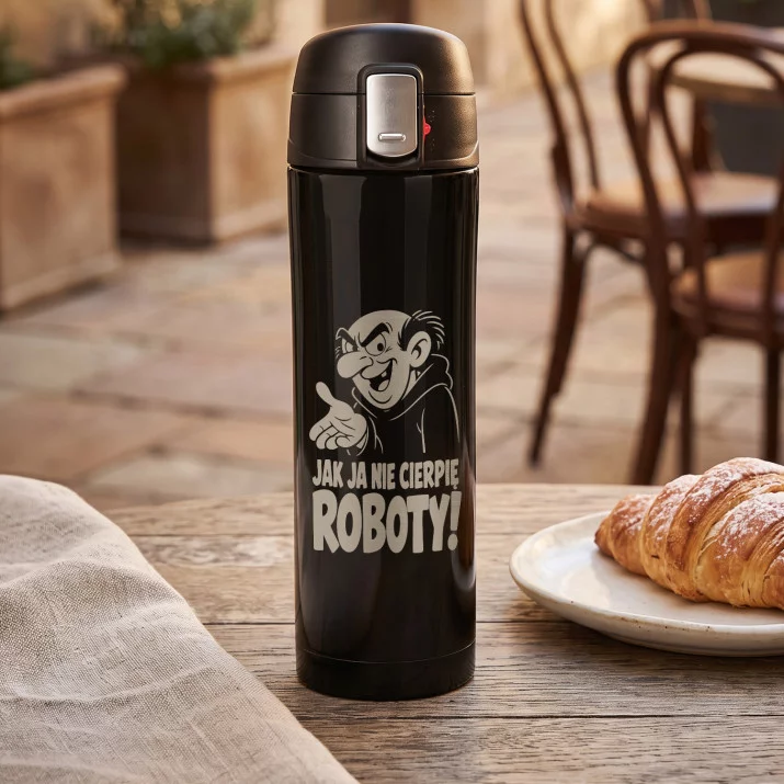 Kubek Termiczny 440ml Dla Kolegi Z Pracy Prezent: Jak Ja Kocham Robotę