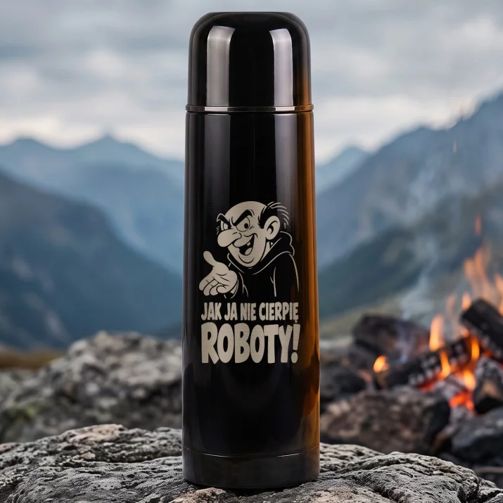 Termos 500ml Dla Kolegi Z Pracy Prezent Dla Mężczyzny: Jak Ja Kocham Robotę
