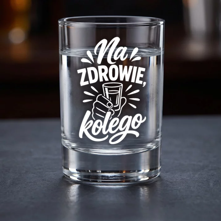 Kieliszki Do Wódki Dla Kolegi Prezent Dla Mężczyzny: Kolegowski Toast