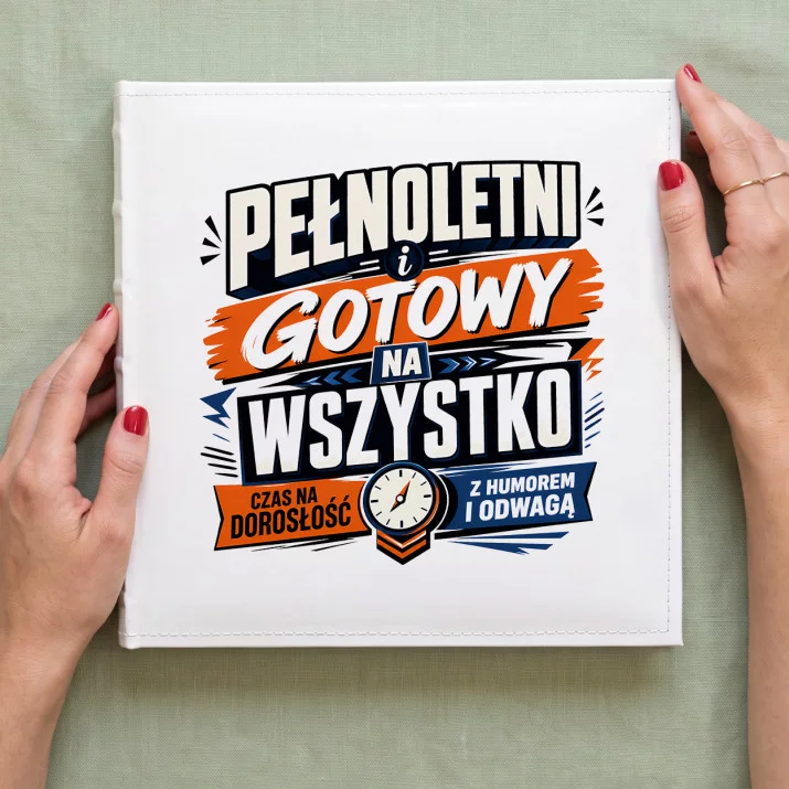 Album Na Zdjęcia Tradycyjny Na 18 Urodziny Prezent Dla Mężczyzny: Dorosłość Z Humorem Album Na Zdjęcia Tradycyjny Na 18 Urodziny Prezent Dla Mężczyzny: Dorosłość Z Humorem