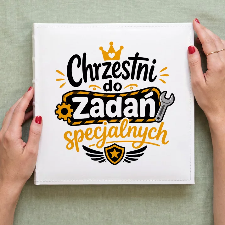 Album Na Zdjęcia Tradycyjny Dla Chrzestnych Prezent Dla Pary: Szykowny Humor Rodzinny Album Na Zdjęcia Tradycyjny Dla Chrzestnych Prezent Dla Pary: Szykowny Humor Rodzinny