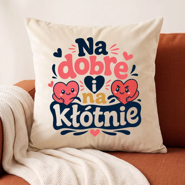 Poduszka Dekoracyjna Na 30 Rocznicę Ślubu Prezent Dla Pary: Żartobliwa Para Poduszka Dekoracyjna Na 30 Rocznicę Ślubu Prezent Dla Pary: Żartobliwa Para