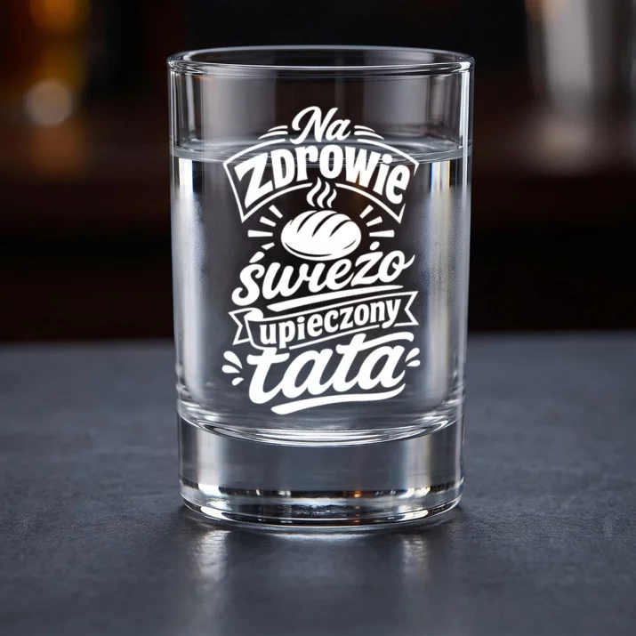 Kieliszki Do Wódki Na Pępkowe Prezent Dla Mężczyzny: Retro Toast Dla Taty Kieliszki Do Wódki Na Pępkowe Prezent Dla Mężczyzny: Retro Toast Dla Taty