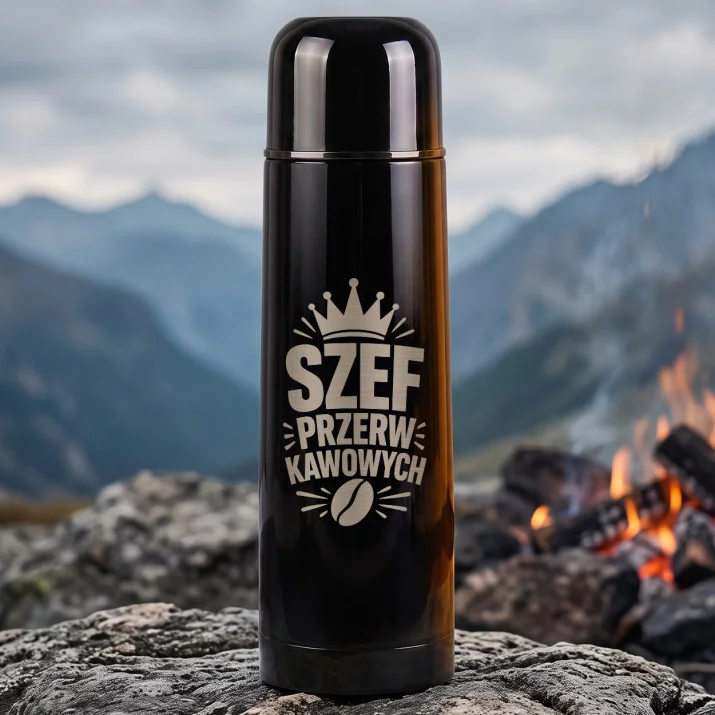 Termos 500ml Dla Kolegi Z Pracy Prezent Dla Mężczyzny: Szef Przerw Kawowych Termos 500ml Dla Kolegi Z Pracy Prezent Dla Mężczyzny: Szef Przerw Kawowych