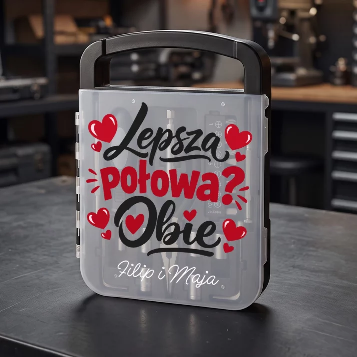 Zestaw Narzędzi Na Walentynki Prezent Na Rocznicę Dla Pary: Lepsza Połowa? Obie