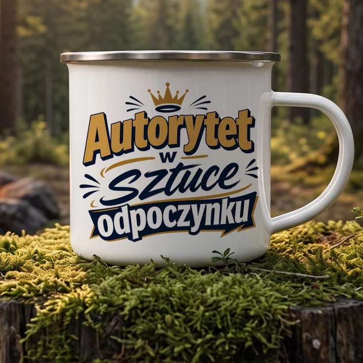 Kubek Emaliowany Na Gwiazdkę Prezent Dla Mężczyzny: Szlachetny Odpoczynek