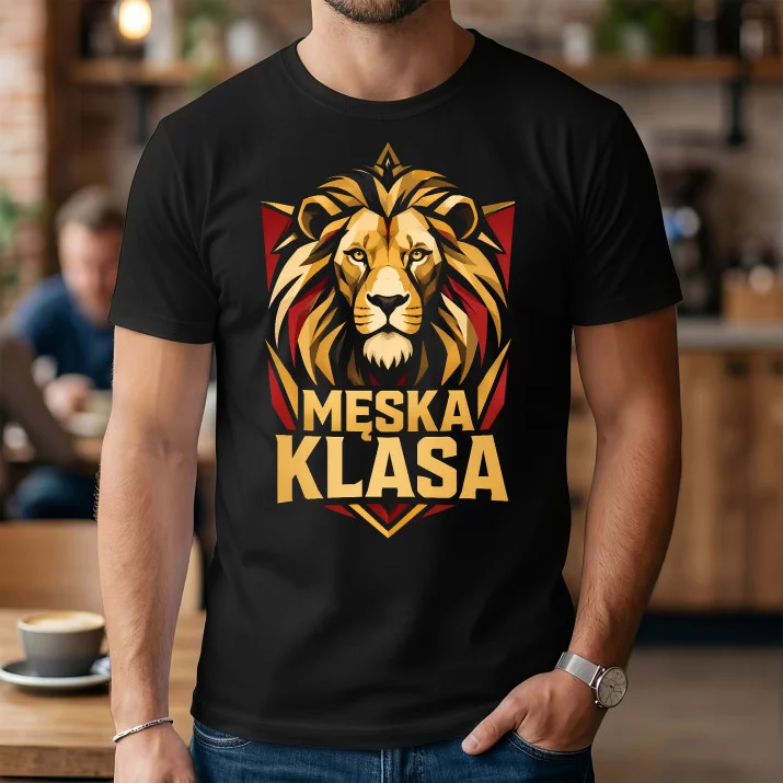 Koszulka Męska Dla Faceta Prezent Dla Mężczyzny: Męska Klasa
