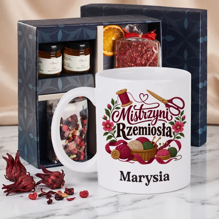 Zestaw Prezentowy z Kubkiem Dla 75 Latki Na 75 Urodziny Dla Kobiety: Mistrzyni Rzemiosła Zestaw Prezentowy z Kubkiem Dla 75 Latki Na 75 Urodziny Dla Kobiety: Mistrzyni Rzemiosła