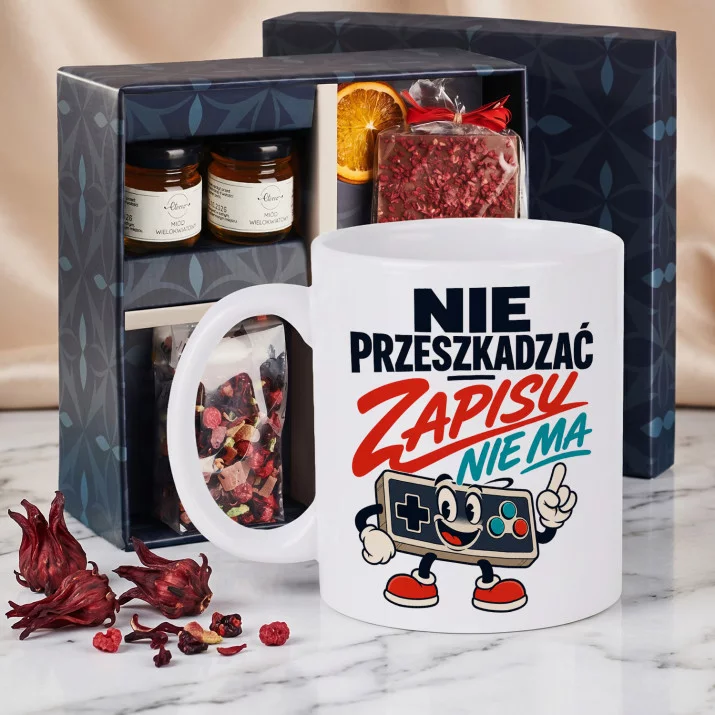 Zestaw Prezenowy Z Kubkiem Dla Gamera: Zapisu Nie Ma Zestaw Prezenowy Z Kubkiem Dla Gamera: Zapisu Nie Ma