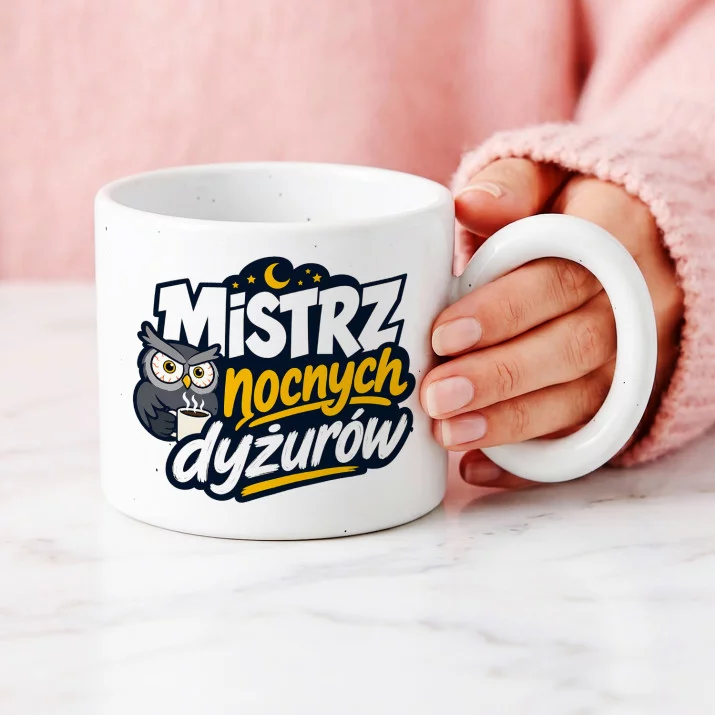 Kubek Z Okrągłym Uchem Dla Młodego Taty Prezent Na Dzień Ojca Dla Mężczyzny: Nocny Bohater Kubek Z Okrągłym Uchem Dla Młodego Taty Prezent Na Dzień Ojca Dla Mężczyzny: Nocny Bohater