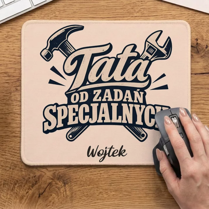 Podkładka Pod Myszkę Na Dzień Ojca Prezent Dla Taty Mężczyzny: Tata Od Zadań Specjalnych Podkładka Pod Myszkę Na Dzień Ojca Prezent Dla Taty Mężczyzny: Tata Od Zadań Specjalnych