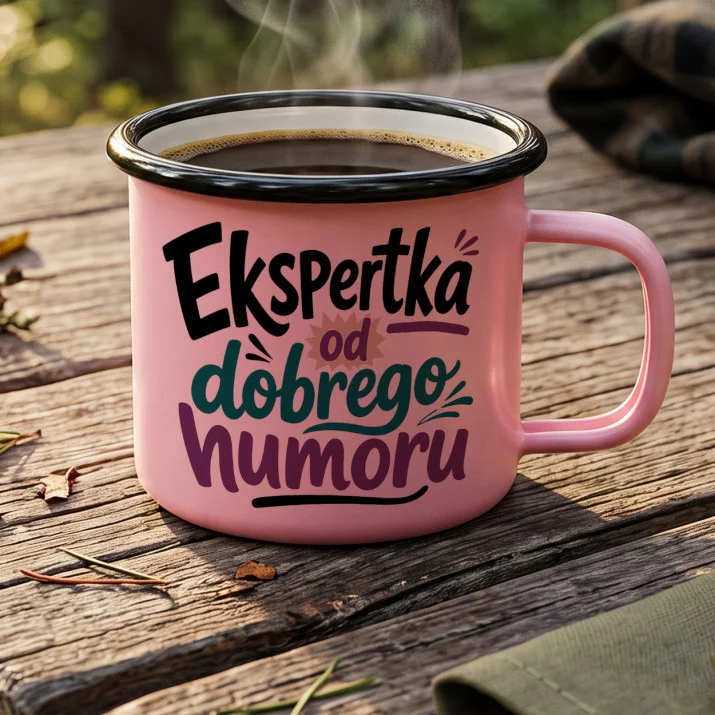 Kubek Emaliowany Dla Przyjaciółki Prezent Dla Kobiety: Humorystyczna Elegancja Kubek Emaliowany Dla Przyjaciółki Prezent Dla Kobiety: Humorystyczna Elegancja