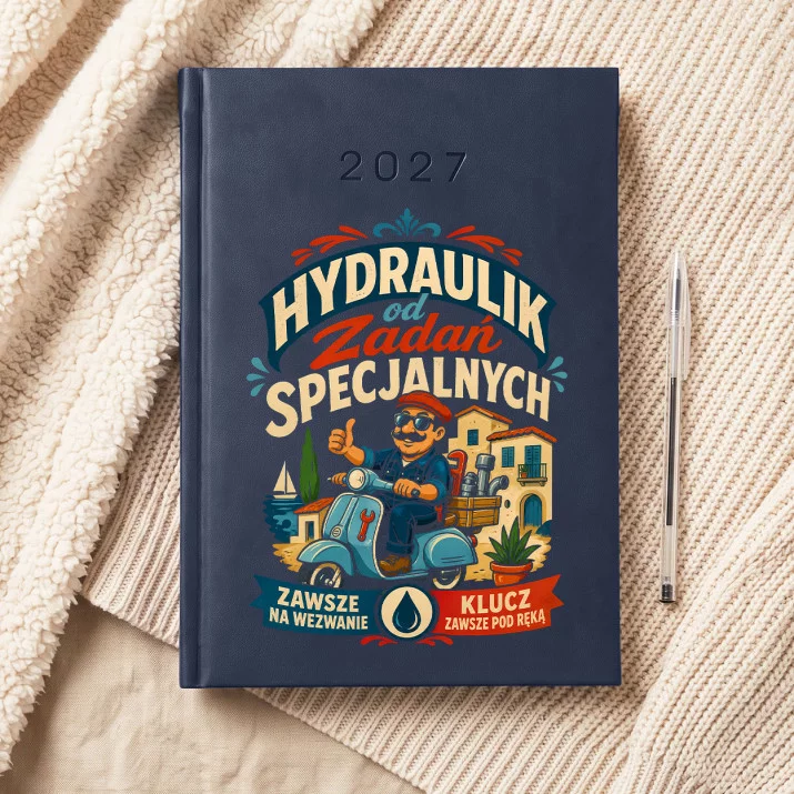 Kalendarz Książkowy A5 2027 Dla Hydraulika Prezent Dla Mężczyzny: Śródziemnomorski Mistrz Kalendarz Książkowy A5 2027 Dla Hydraulika Prezent Dla Mężczyzny: Śródziemnomorski Mistrz