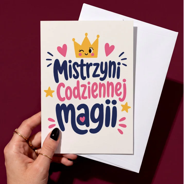 Kartka z Życzeniami Na 8 Marca Dla Kobiety Kobiety: Codzienna Magia Kartka z Życzeniami Na 8 Marca Dla Kobiety Kobiety: Codzienna Magia