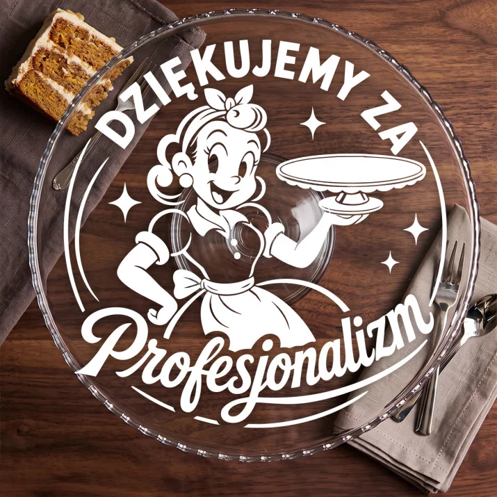 Patera Na Ciasto Dla Pracownicy Prezent Dla Kobiety: Profesjonalna Wdzięczność Patera Na Ciasto Dla Pracownicy Prezent Dla Kobiety: Profesjonalna Wdzięczność