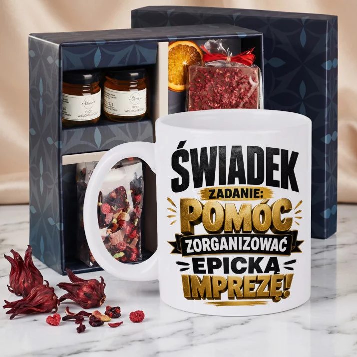 Zestaw Prezenowy Z Kubkiem Dla Świadka: Epicka Pomoc