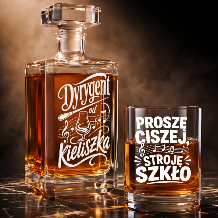 Zestaw Do Whisky Dla Nauczyciela Muzyki Prezent Na Dzień Nauczyciela Dla Mężczyzny: Muzyczny Humor