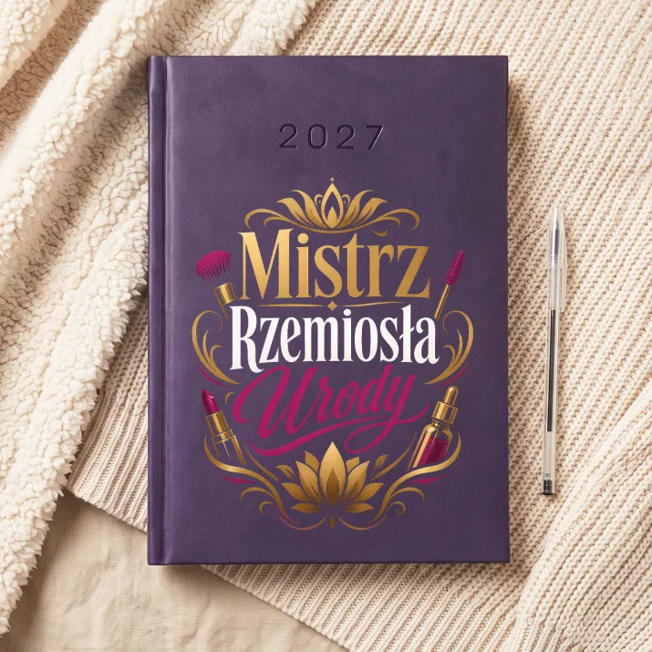 Kalendarz Książkowy A5 2027 Na Otwarcie Salonu Kosmetycznego Prezent Dla Kobiety: Rzemiosło Urody