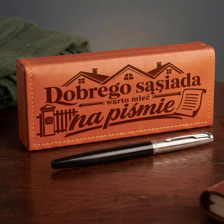 Pióro Wieczne Parker W Etui Dla Sąsiada Prezent Dla Mężczyzny: Dobry Sąsiad