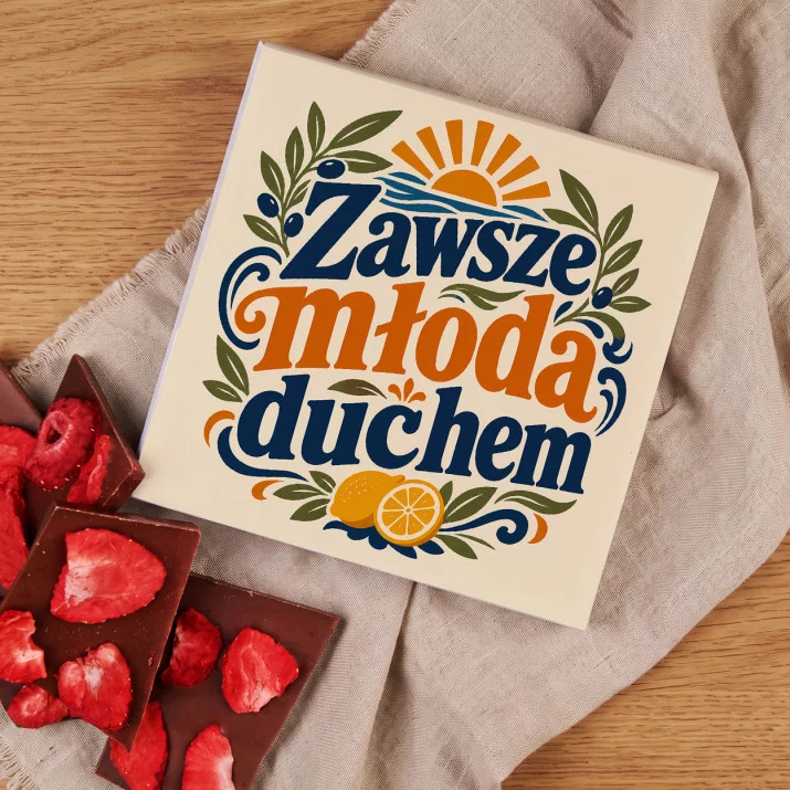 Czekolada Z Truskawkami Dla Seniorki Prezent Dla Kobiety: Letnie Wspomnienia Czekolada Z Truskawkami Dla Seniorki Prezent Dla Kobiety: Letnie Wspomnienia