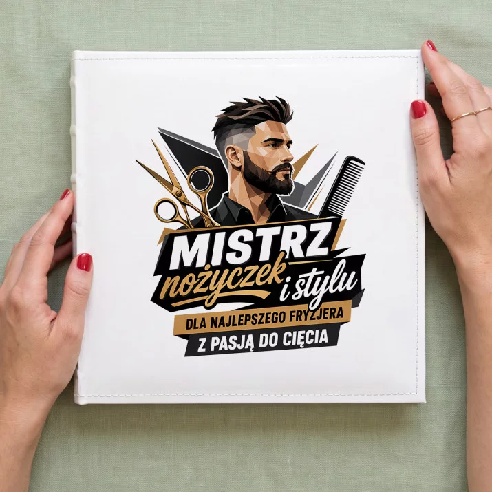 Album Na Zdjęcia Tradycyjny Dla Fryzjera Prezent Dla Mężczyzny: Fryzjerska Elegancja Album Na Zdjęcia Tradycyjny Dla Fryzjera Prezent Dla Mężczyzny: Fryzjerska Elegancja