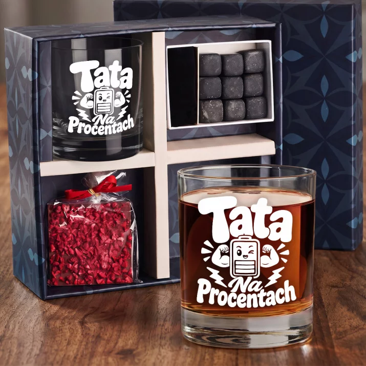 Zestaw Prezentowy Whisky Na Dzień Taty Dla Taty Mężczyzny: Tata Na Procentach Zestaw Prezentowy Whisky Na Dzień Taty Dla Taty Mężczyzny: Tata Na Procentach