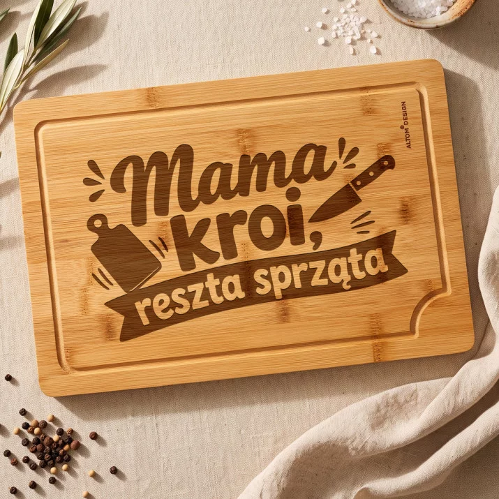 Deska Do Krojenia Dla Mamy Prezent Na Dzień Mamy Dla Kobiety: Humor Szefowej Kuchni Deska Do Krojenia Dla Mamy Prezent Na Dzień Mamy Dla Kobiety: Humor Szefowej Kuchni