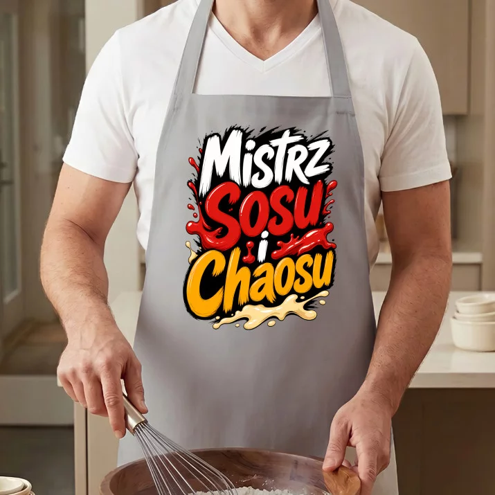 Fartuch Dla Faceta Prezent Dla Mężczyzny: Mistrz Sosu I Chaosu