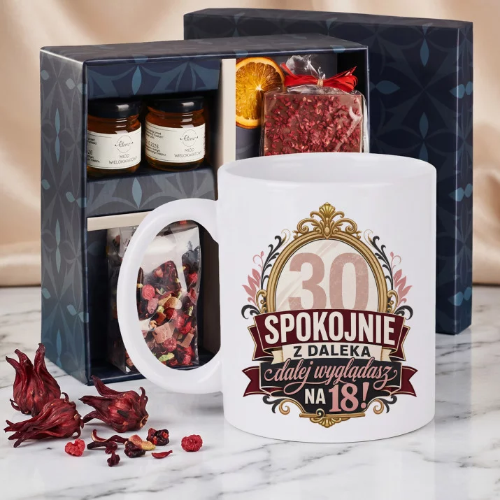 Zestaw Prezenowy Z Kubkiem Na 30 Na 30 Urodziny: 30 Wersja Deluxe Zestaw Prezenowy Z Kubkiem Na 30 Na 30 Urodziny: 30 Wersja Deluxe
