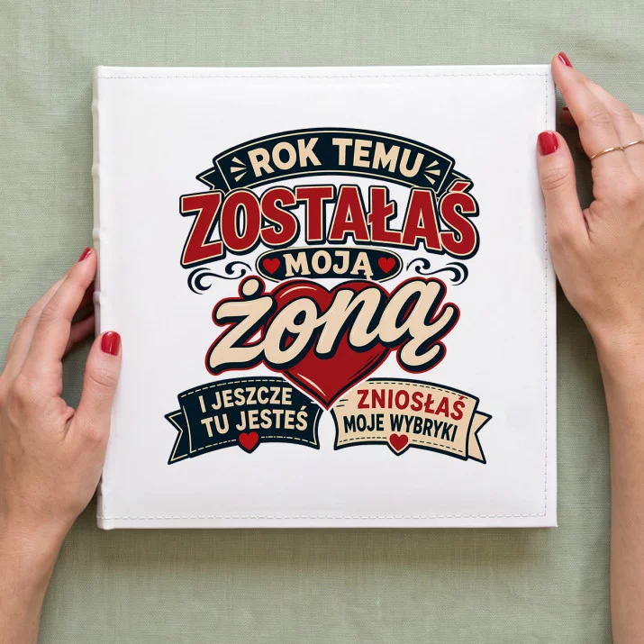 Album Na Zdjęcia Tradycyjny Na Pierwszą Rocznicę Ślubu Prezent Na Walentynki Dla Kobiety: Rocznicowy Żart Miłosny Album Na Zdjęcia Tradycyjny Na Pierwszą Rocznicę Ślubu Prezent Na Walentynki Dla Kobiety: Rocznicowy Żart Miłosny