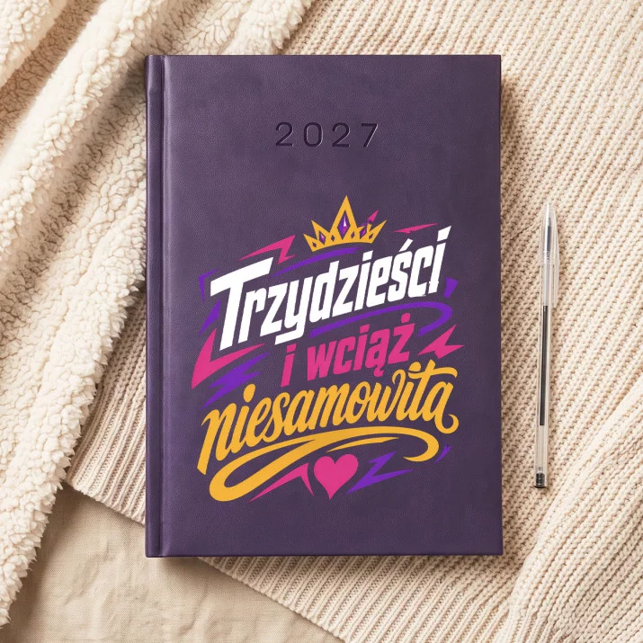 Kalendarz Książkowy A5 2027 Na 30 Urodziny Prezent Dla 30 Latki Kobiety: Zabawna Trzydziestka Kalendarz Książkowy A5 2027 Na 30 Urodziny Prezent Dla 30 Latki Kobiety: Zabawna Trzydziestka