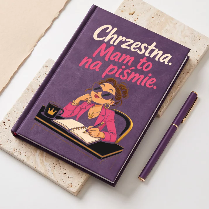 Notatnik A5 Dla Chrzestnej Prezent Dla Kobiety: Autorytet Na Piśmie Notatnik A5 Dla Chrzestnej Prezent Dla Kobiety: Autorytet Na Piśmie