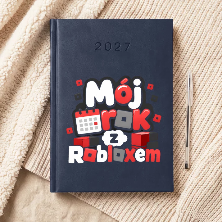 Kalendarz Książkowy A5 2027 Dla Fana Robloxa Prezent Dla Mężczyzny: Robloxowy Rok Kalendarz Książkowy A5 2027 Dla Fana Robloxa Prezent Dla Mężczyzny: Robloxowy Rok