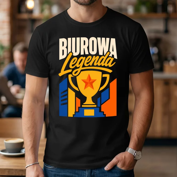 Koszulka Męska Dla Kolegi Prezent Dla Mężczyzny: Biurowa Legenda