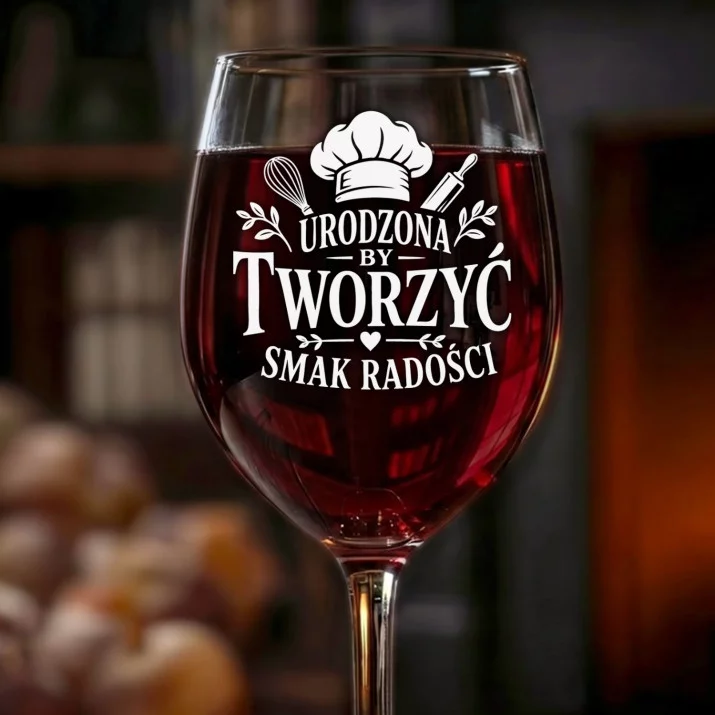 Kieliszek Do Wina Na 30 Urodziny Prezent Dla Kobiety: Urodzona By Tworzyć