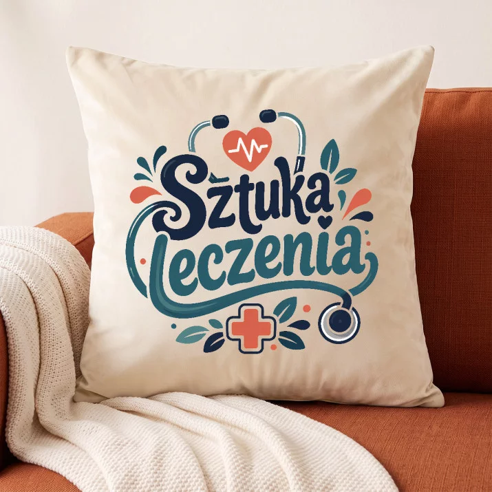 Poduszka Dekoracyjna Dla Lekarza Prezent Dla Mężczyzny: Lekarska Elegancja Poduszka Dekoracyjna Dla Lekarza Prezent Dla Mężczyzny: Lekarska Elegancja