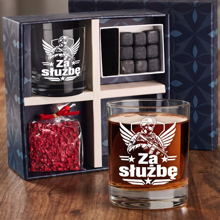 Zestaw Prezentowy Whisky Dla Żołnierza Na Przysięgę Wojskową Dla Mężczyzny: Za Służbę Zestaw Prezentowy Whisky Dla Żołnierza Na Przysięgę Wojskową Dla Mężczyzny: Za Służbę