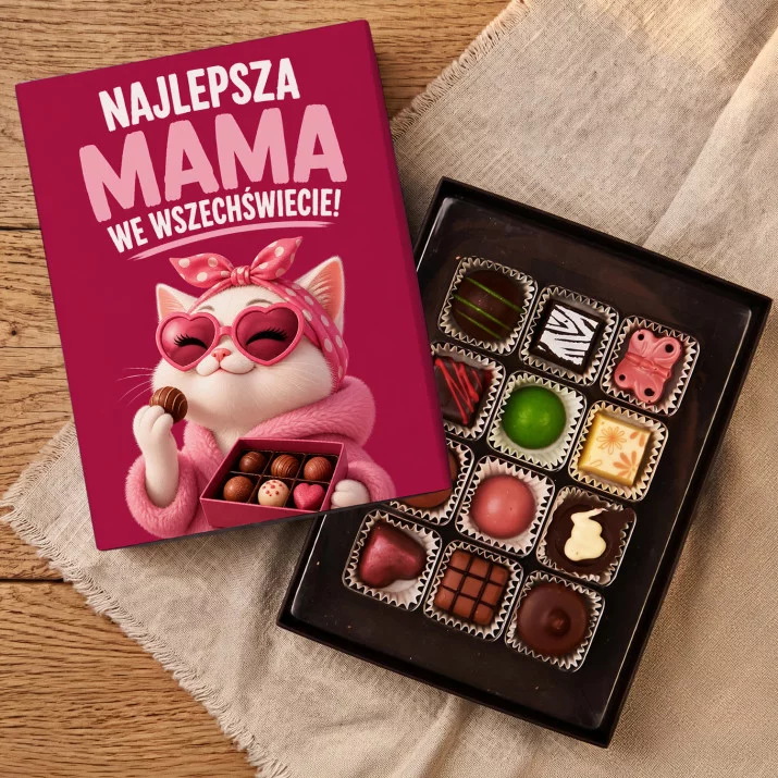 Czekoladki Na Dzień Matki Prezent Dla Mamy Kobiety: Koci Prezent Dla Mamy Czekoladki Na Dzień Matki Prezent Dla Mamy Kobiety: Koci Prezent Dla Mamy