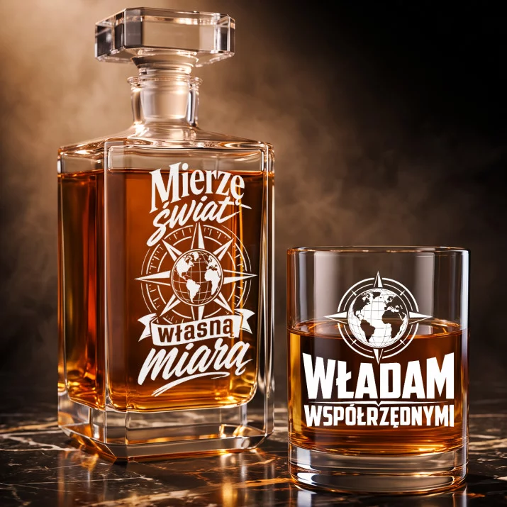 Zestaw Do Whisky Dla Geografa Prezent Dla Mężczyzny: Manifest Odkrywcy Zestaw Do Whisky Dla Geografa Prezent Dla Mężczyzny: Manifest Odkrywcy