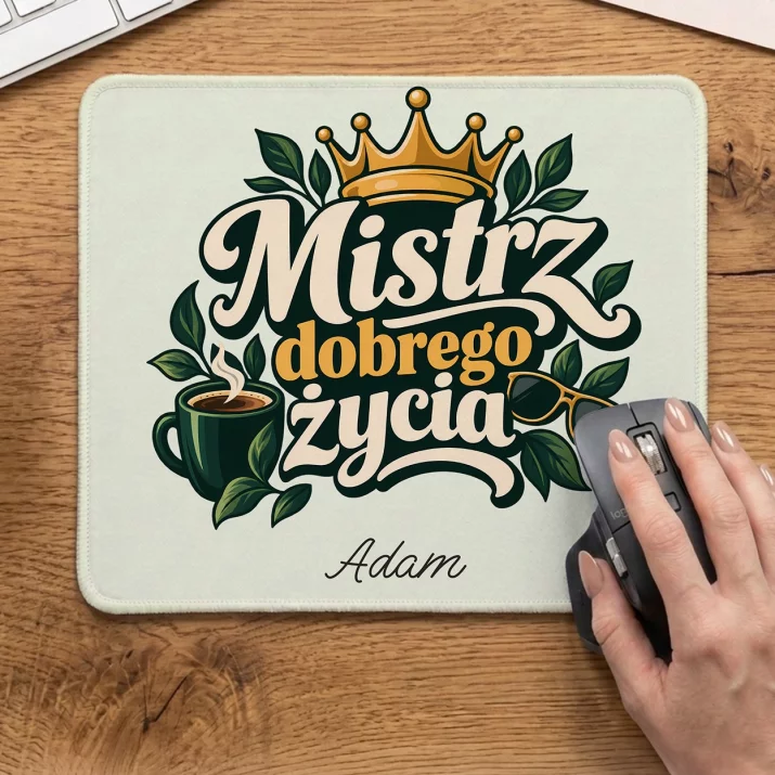 Podkładka Pod Myszkę Na Urodziny Prezent Dla Mężczyzny: Mistrz Dobrego Życia Podkładka Pod Myszkę Na Urodziny Prezent Dla Mężczyzny: Mistrz Dobrego Życia