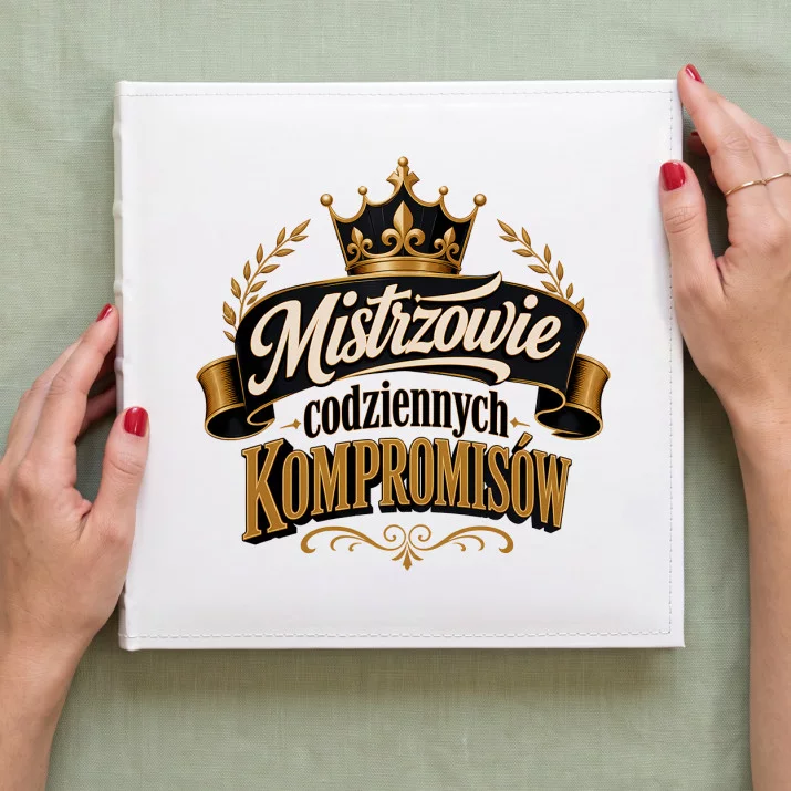 Album Na Zdjęcia Tradycyjny Dla Dwojga Prezent Dla Pary: Kronika Kompromisów Album Na Zdjęcia Tradycyjny Dla Dwojga Prezent Dla Pary: Kronika Kompromisów