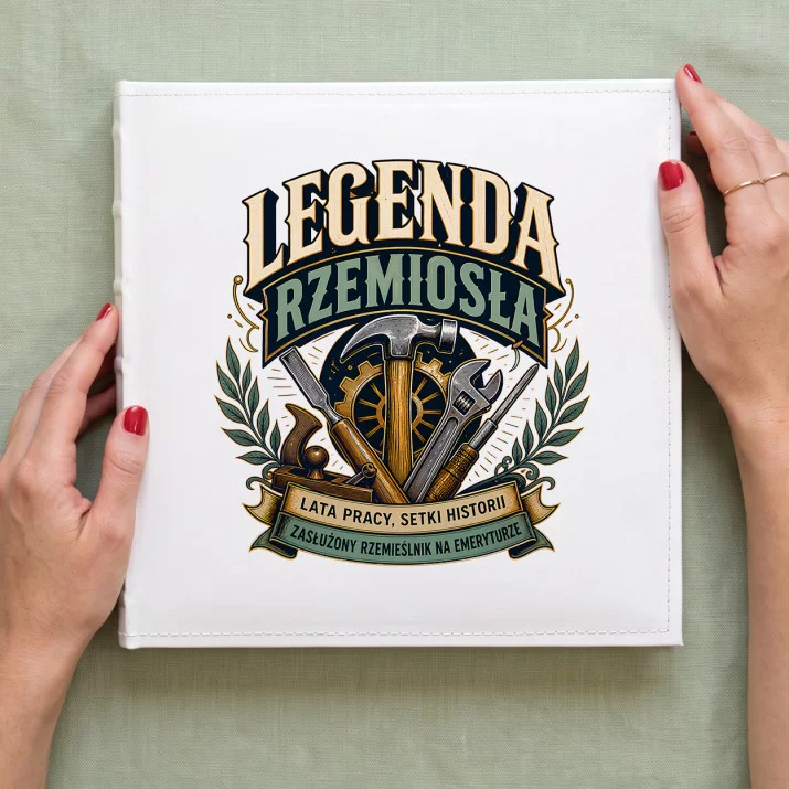Album Na Zdjęcia Tradycyjny Dla Emeryta Prezent Na Emeryturę Dla Mężczyzny: Warsztatowa Legenda Album Na Zdjęcia Tradycyjny Dla Emeryta Prezent Na Emeryturę Dla Mężczyzny: Warsztatowa Legenda