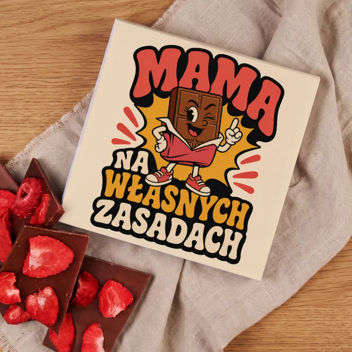 Czekolada Z Truskawkami Dla Mamy Noworodka Prezent Na Dzień Mamy Dla Kobiety: Manifest Nowej Mamy Czekolada Z Truskawkami Dla Mamy Noworodka Prezent Na Dzień Mamy Dla Kobiety: Manifest Nowej Mamy