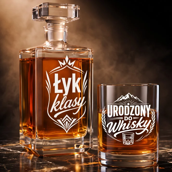 Zestaw Do Whisky Na Urodziny Prezent Dla Mężczyzny: Łyk Klasy Zestaw Do Whisky Na Urodziny Prezent Dla Mężczyzny: Łyk Klasy