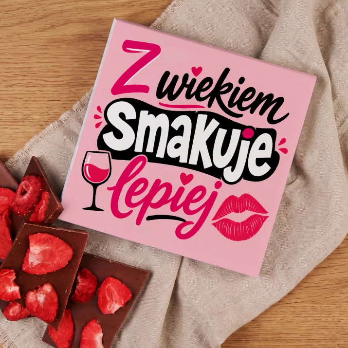 Czekolada Z Truskawkami Na 60 Urodziny Prezent Dla 60 Latki Kobiety: Słodka Dojrzałość Czekolada Z Truskawkami Na 60 Urodziny Prezent Dla 60 Latki Kobiety: Słodka Dojrzałość