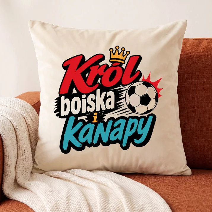 Poduszka Dekoracyjna Dla Piłkarza Prezent Dla Mężczyzny: Piłkarski Humor Poduszka Dekoracyjna Dla Piłkarza Prezent Dla Mężczyzny: Piłkarski Humor