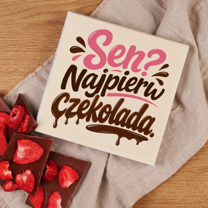 Czekolada Z Truskawkami Dla Młodej Mamy Prezent Na Dzień Mamy Dla Kobiety: Nocna Słodka Przerwa Czekolada Z Truskawkami Dla Młodej Mamy Prezent Na Dzień Mamy Dla Kobiety: Nocna Słodka Przerwa