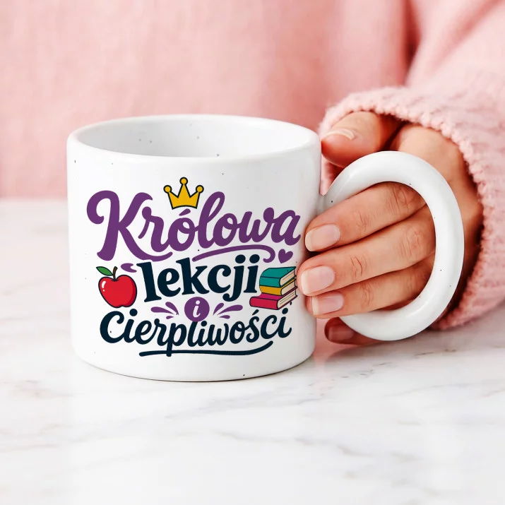 Kubek Z Okrągłym Uchem Dla Nauczycielki Prezent Na Dzień Nauczyciela Dla Kobiety: Duma Nauczycielska Kubek Z Okrągłym Uchem Dla Nauczycielki Prezent Na Dzień Nauczyciela Dla Kobiety: Duma Nauczycielska