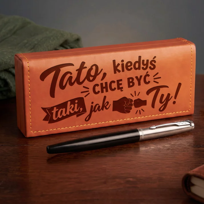 Pióro Wieczne Parker W Etui Dla Taty Prezent Na Dzień Ojca Dla Mężczyzny: Chcę Być Jak Ty Pióro Wieczne Parker W Etui Dla Taty Prezent Na Dzień Ojca Dla Mężczyzny: Chcę Być Jak Ty